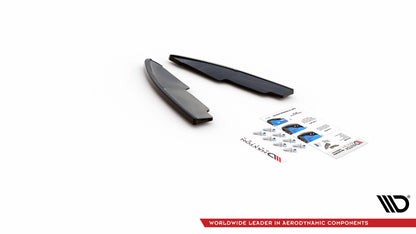 Heck Ansatz Flaps Diffusor für Ford Kuga ST-Line Mk3 schwarz Hochglanz