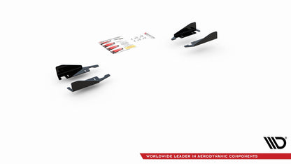 Side Flaps Volkswagen Golf 8 GTI / GTI Clubsport schwarz Hochglanz