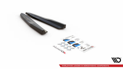 Heck Ansatz Flaps Diffusor V.3 für Skoda Octavia RS Mk4 Carbon Look
