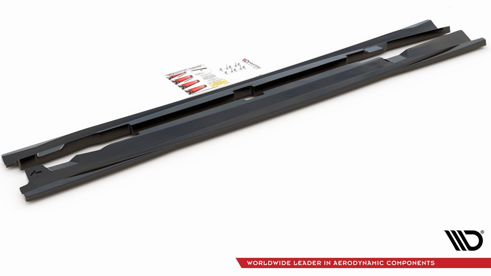 Seitenschweller Ansatz für Mercedes-AMG GT 53 4-Door Coupe schwarz matt