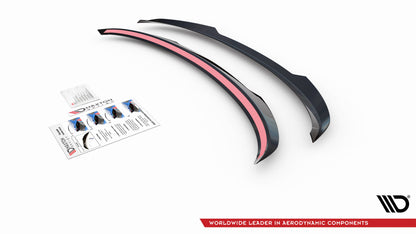 Spoiler CAP für Ford Kuga ST-Line Mk3 schwarz Hochglanz