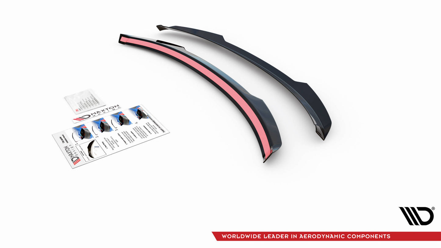 Spoiler CAP für Seat Leon FR Sportstourer Mk3 Carbon Look