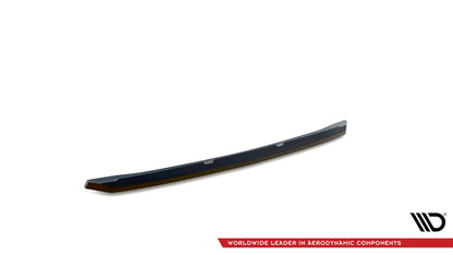 Mittlerer Diffusor Heck Ansatz für BMW 4er Gran Coupe M-Paket G26 schwarz Hochglanz