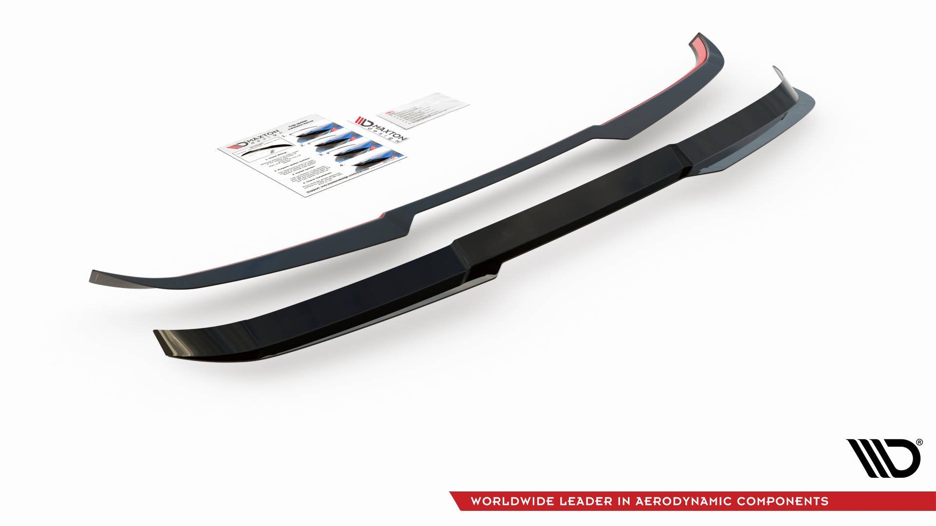 Spoiler CAP für Audi SQ5 Mk1 (8R) schwarz matt
