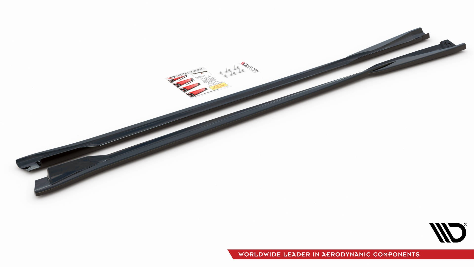 Seitenschweller Ansatz für Volkswagen Arteon R/ R-Line Facelift schwarz Hochglanz