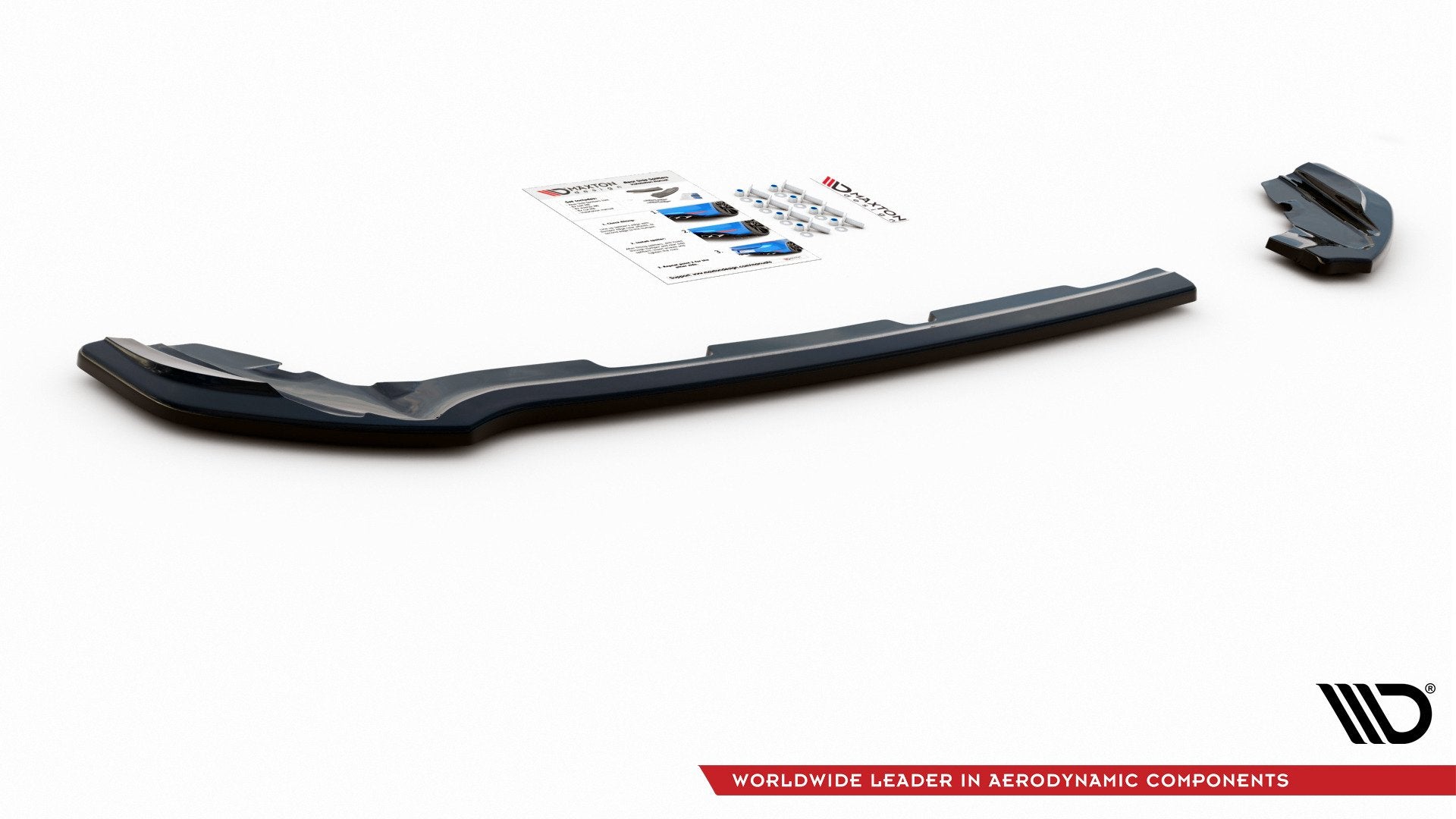 Heck Ansatz Flaps Diffusor für Ford Puma ST-Line schwarz Hochglanz