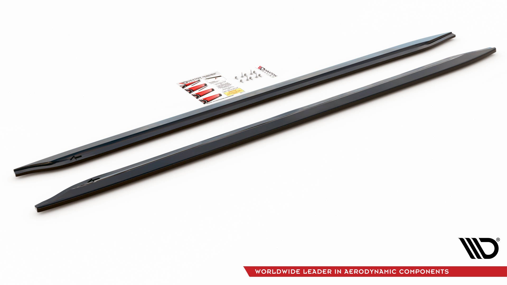 Seitenschweller Ansatz für V.1 für BMW M3 G80 schwarz matt