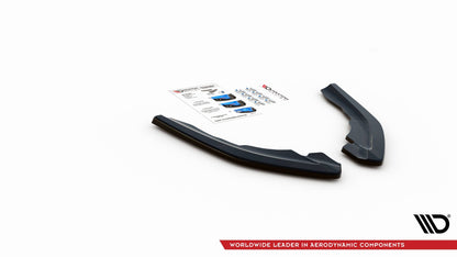 Heck Ansatz Flaps Diffusor V.2 für BMW M2 F87 Carbon Look