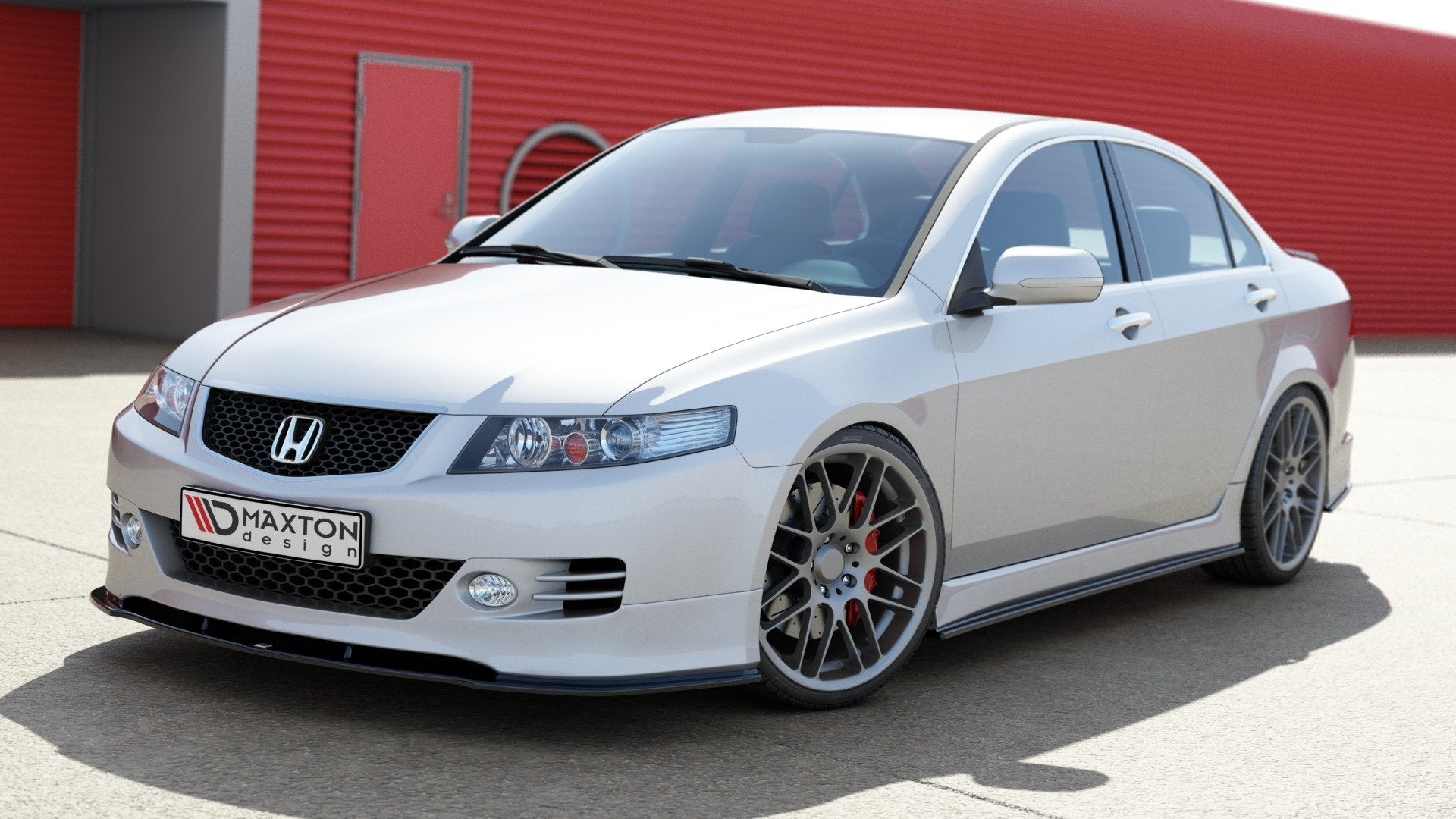 Front Ansatz für HONDA ACCORD VII TYPE-S Carbon Look