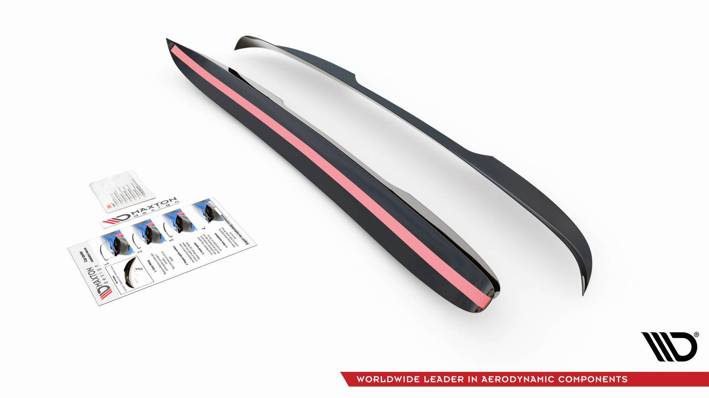 Spoiler CAP für Mercedes-Benz V-Klasse AMG-Line W447 Facelift schwarz Hochglanz