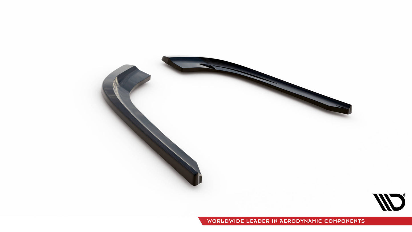 Heck Ansatz Flaps Diffusor für BMW 3er GT F34 Carbon Look