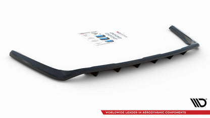 Mittlerer Diffusor Heck Ansatz DTM Look für Toyota RAV4 Mk5 Carbon Look