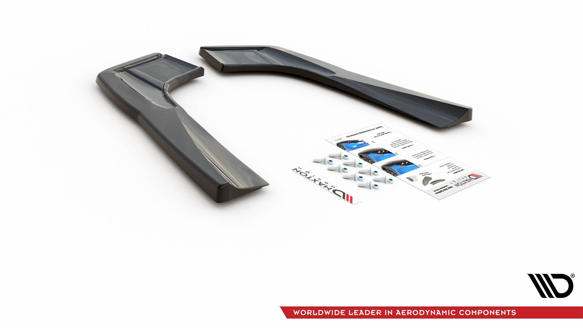 Heck Ansatz Flaps Diffusor für Mercedes-AMG CLA 35 Aero / 45 Aero C118 Carbon Look