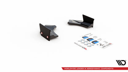 Heck Ansatz Flaps Diffusor +Flaps für V.4 Ford Fiesta ST Mk8