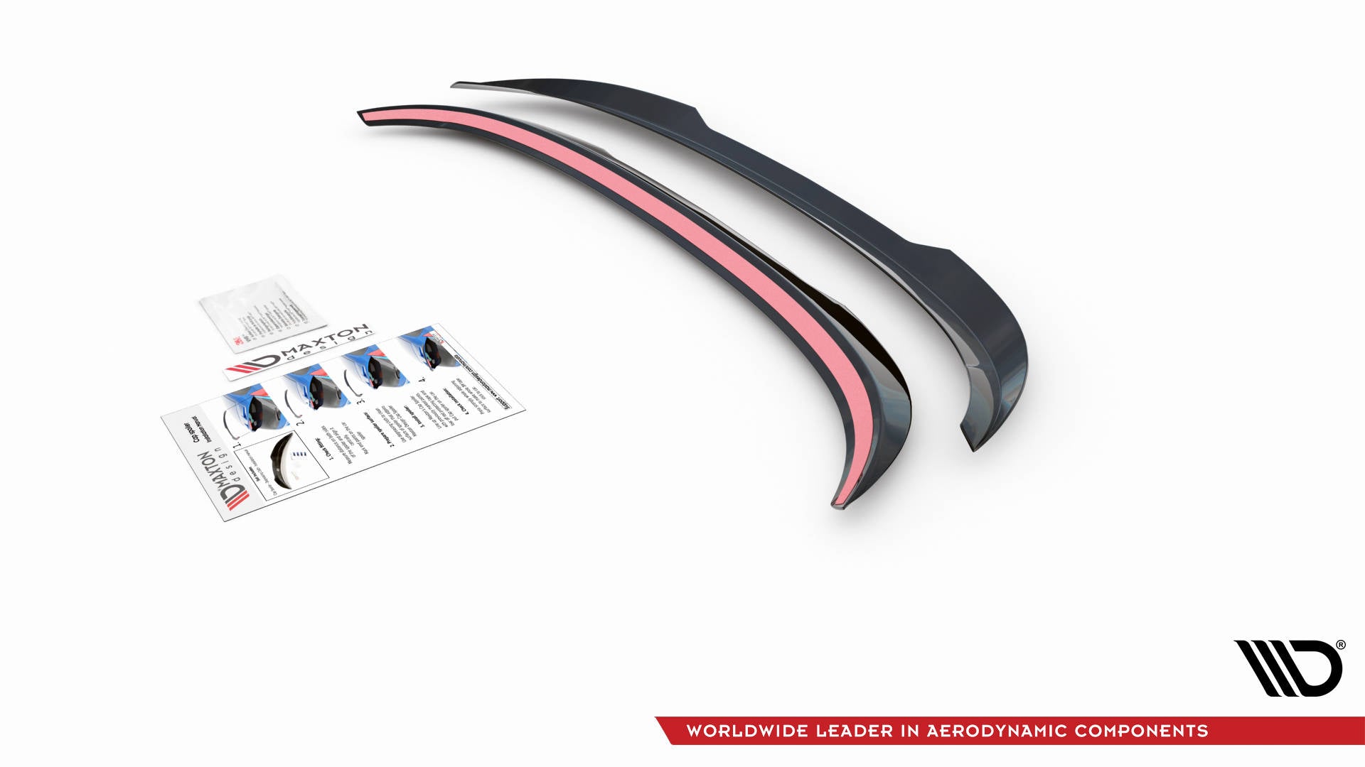 Spoiler CAP V.2 für  Volvo V70 Mk3 schwarz matt