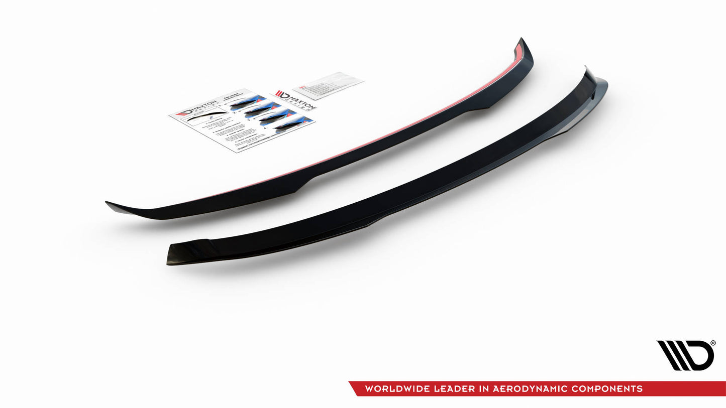 Spoiler CAP für Seat Ibiza FR/ Standard Mk5 schwarz matt