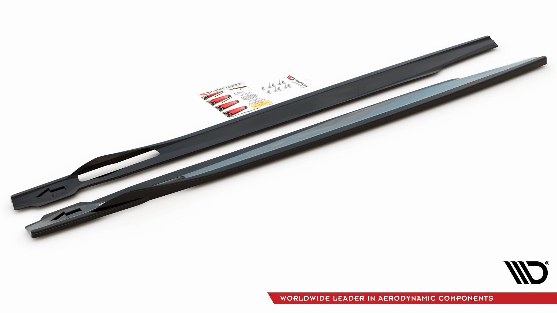 Seitenschweller Ansatz für BMW X6 M-Paket G06 Carbon Look