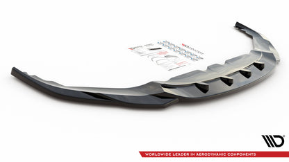 Front Ansatz V.4 für BMW 8 Coupe M-Paket G15 / 8 Gran Coupe M-Paket G16 schwarz matt