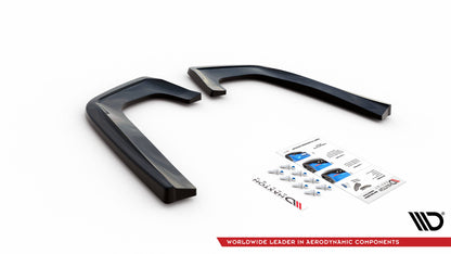 Heck Ansatz Flaps Diffusor V.2 für Mercedes-Benz GLE Coupe 63 AMG C292 schwarz matt