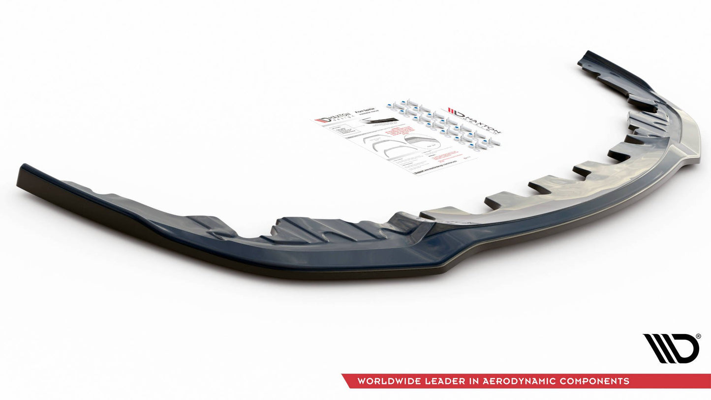 Front Ansatz V.2 für BMW M8 Gran Coupe F93 schwarz Hochglanz
