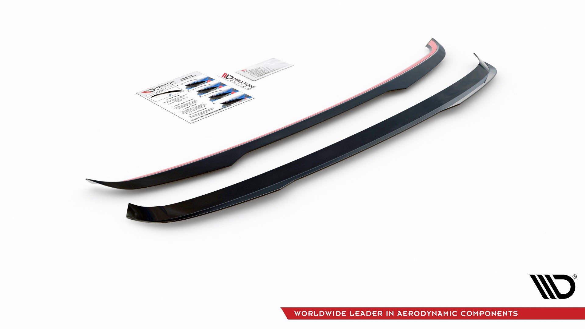 Spoiler CAP für Volkswagen Tiguan Mk2 Carbon Look