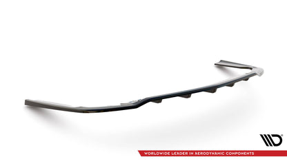 Mittlerer Diffusor Heck Ansatz DTM Look für Opel Insignia OPC Mk1 schwarz Hochglanz