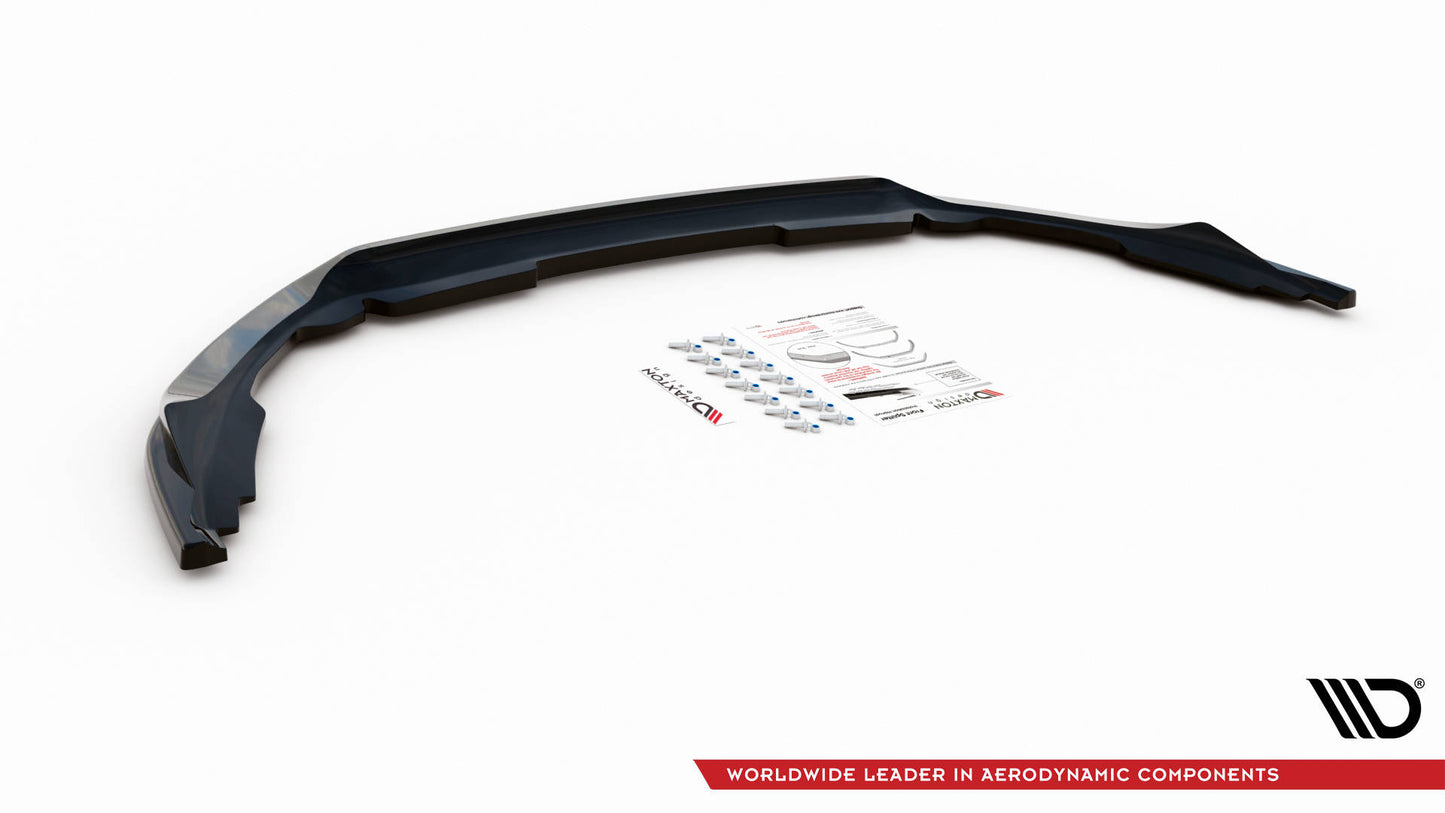 Front Ansatz V.1 für Ford Mondeo ST-Line Mk5 Facelift schwarz matt