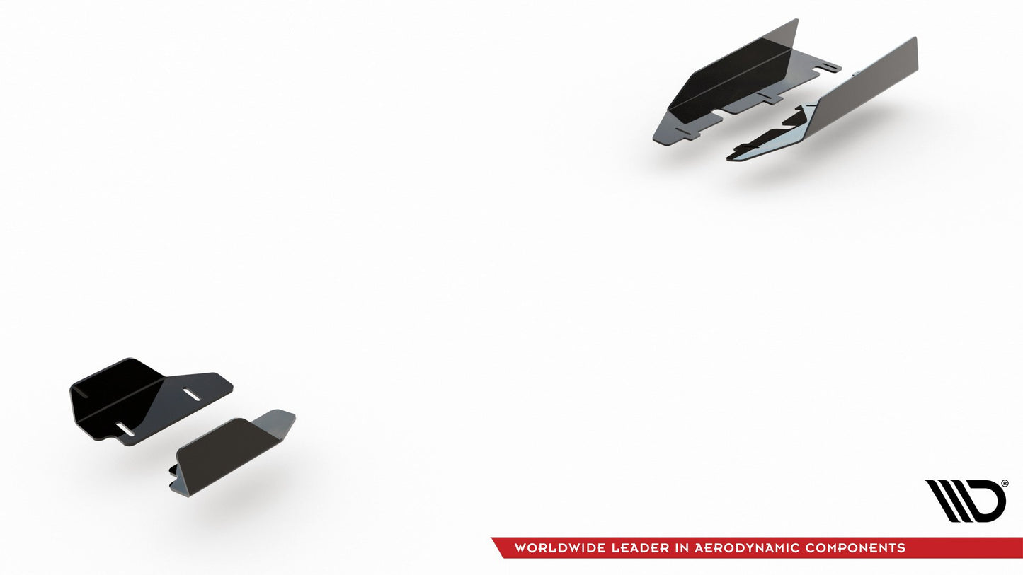 Side Flaps Audi RS3 8V Sportback schwarz Hochglanz