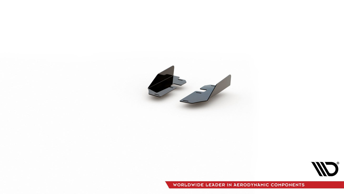 Side Flaps Ford Focus ST / ST-Line Mk4 schwarz Hochglanz