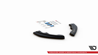 Heck Ansatz Flaps Diffusor für Mazda CX-3 Carbon Look