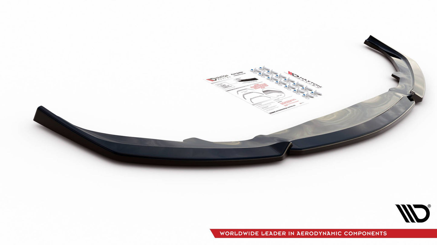 Front Ansatz V.1 für Lexus IS F Mk2 schwarz Hochglanz