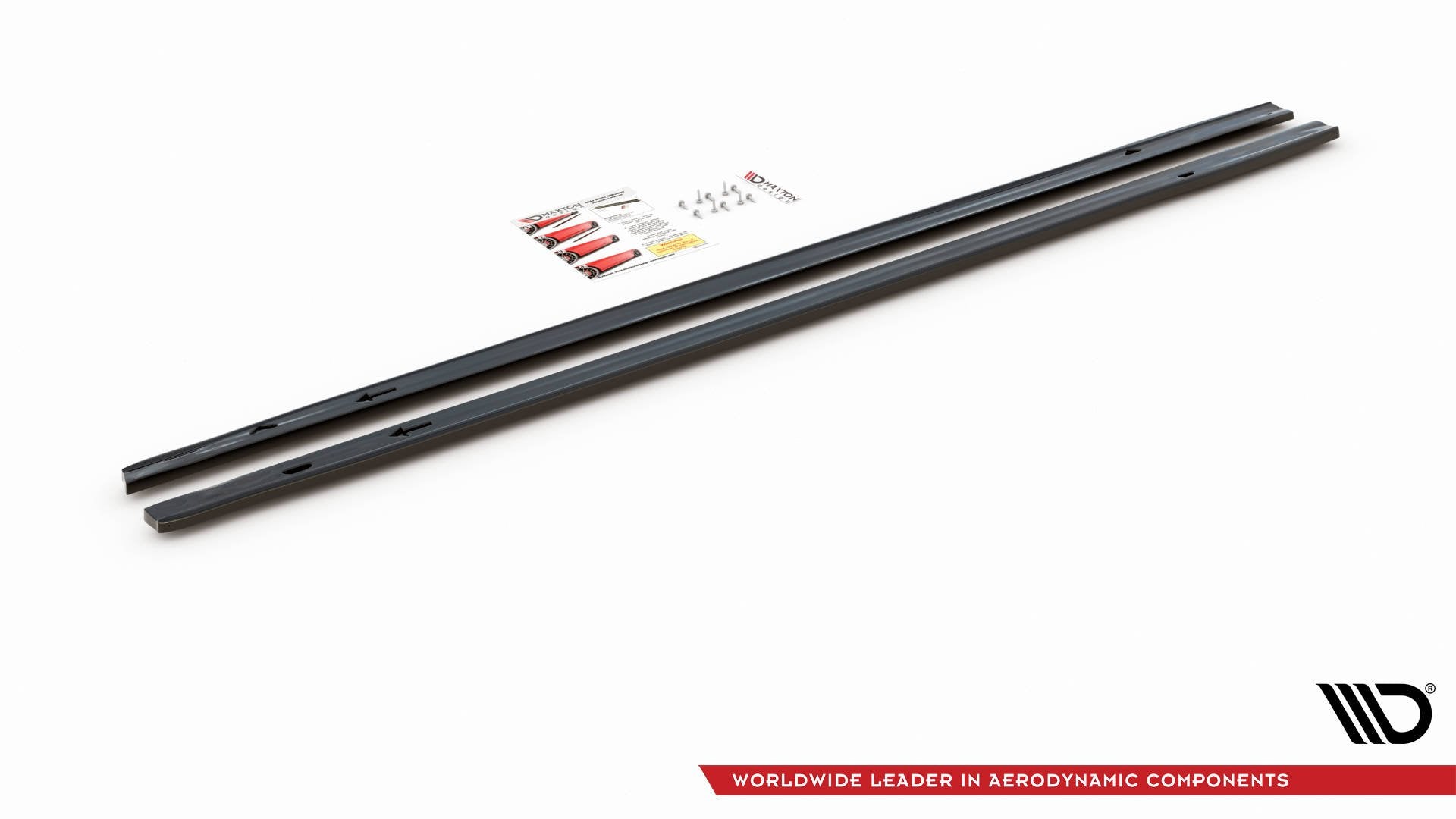 Seitenschweller Ansatz für Volkswagen Golf 8 GTI Carbon Look