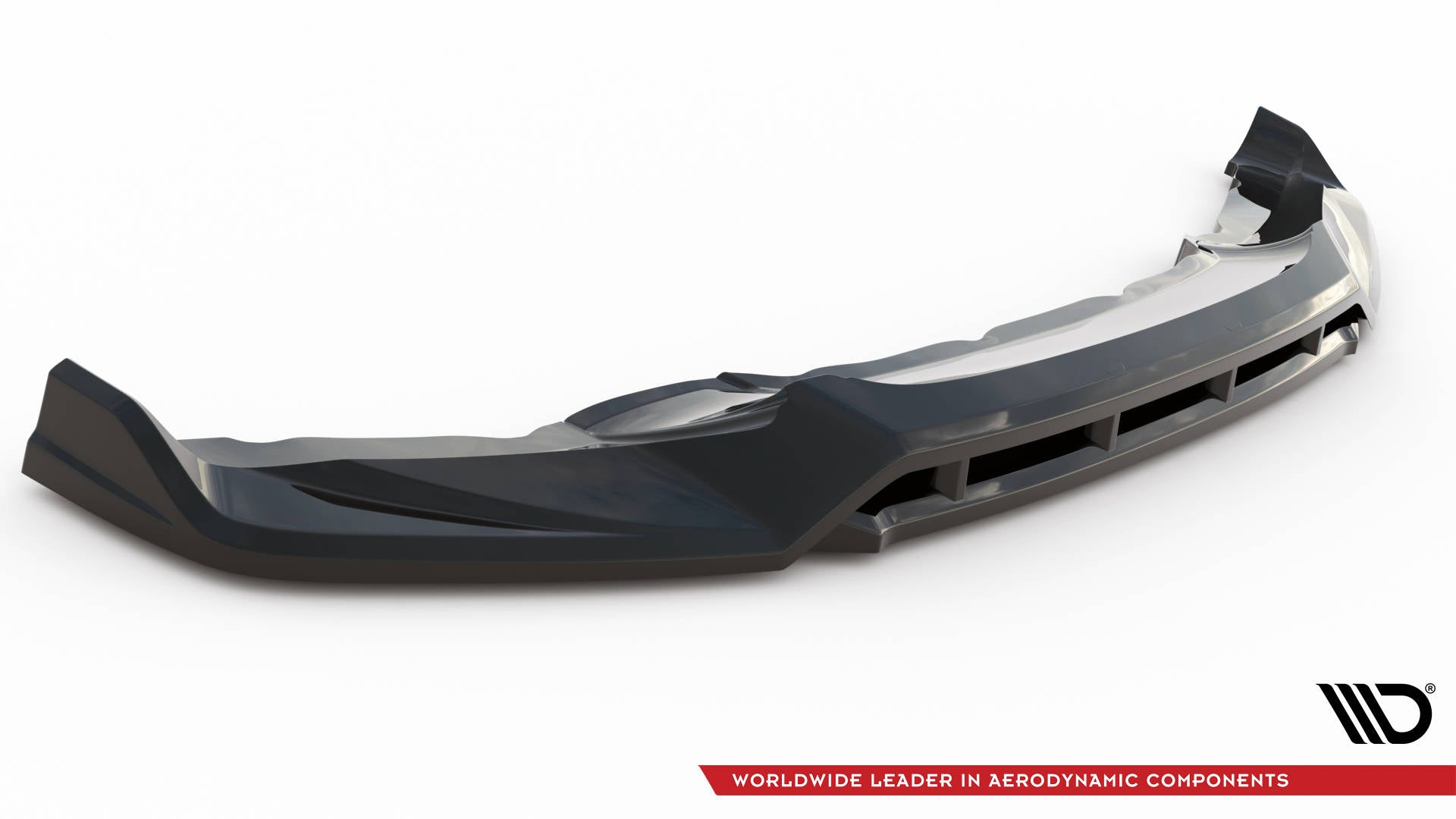 Front Ansatz V.3 für BMW X6 M-Paket F16 schwarz matt