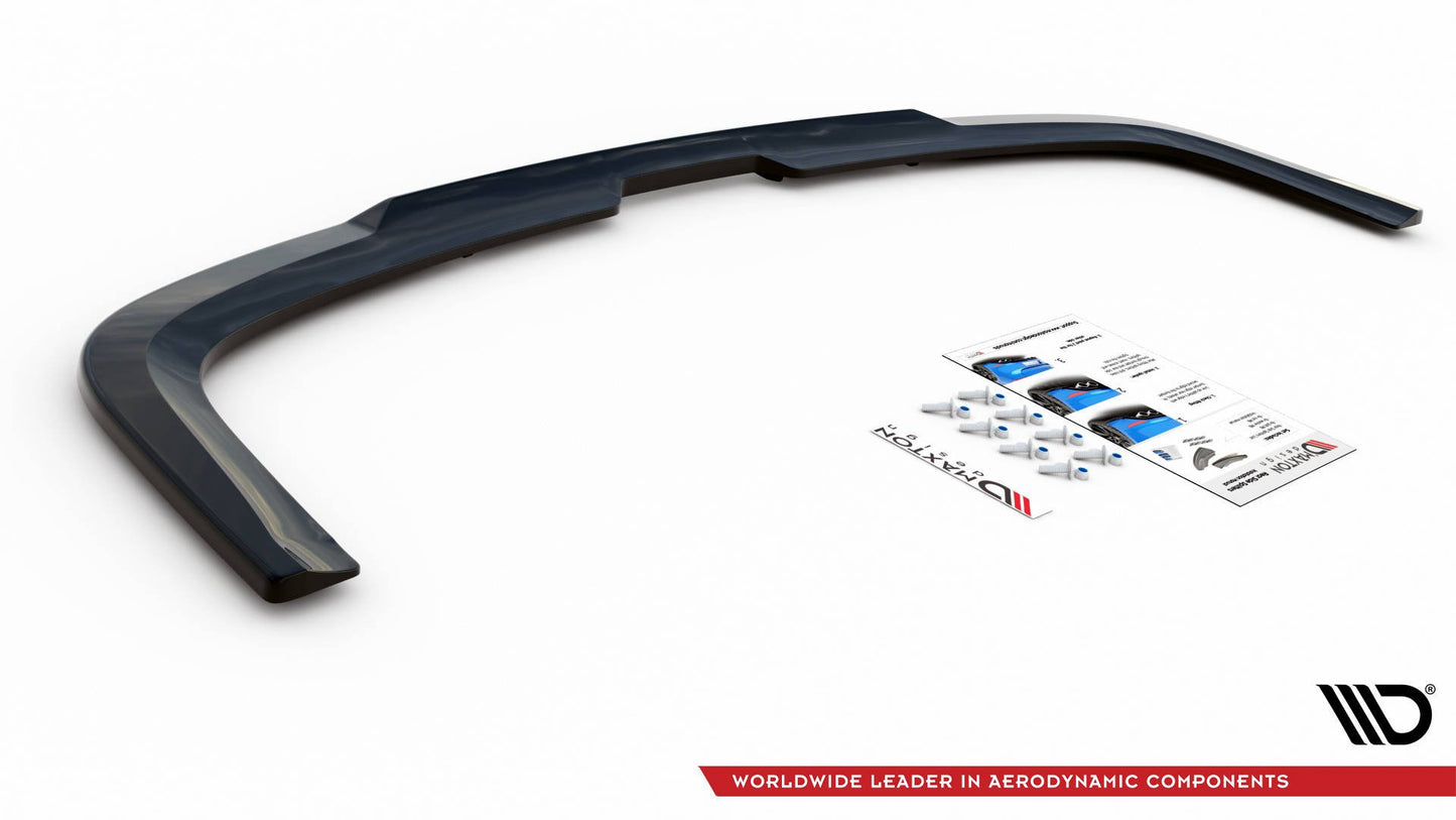 Mittlerer Diffusor Heck Ansatz DTM Look für Volkswagen Caddy Mk. 4 Carbon Look