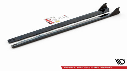 Seitenschweller Ansatz für + Flaps  Ford Mustang GT Mk6 Facelift