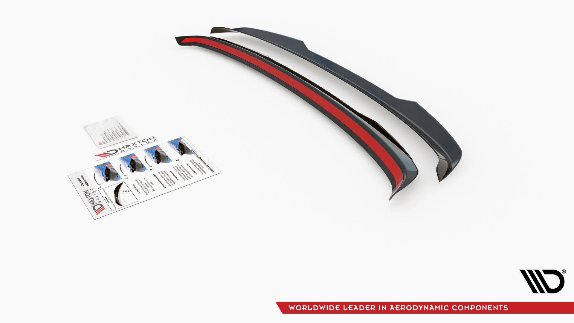 Spoiler CAP für Volvo V60 R-Design Mk2 Carbon Look