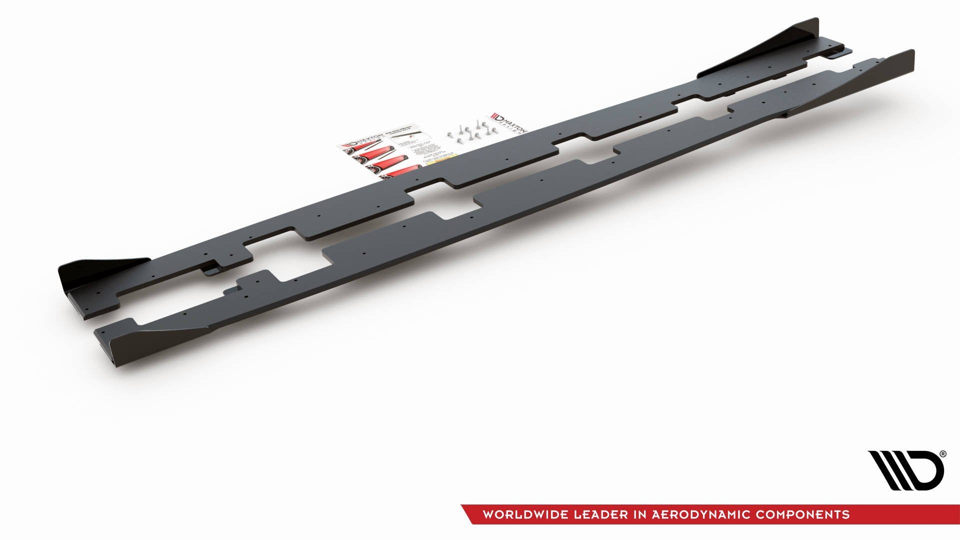 Robuste Racing Seitenschweller Ansatz für für + Flaps Ford Focus RS Mk3