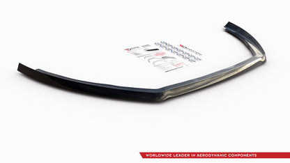 Front Ansatz V.6 für Ford Fiesta Mk8 ST / ST-Line schwarz Hochglanz