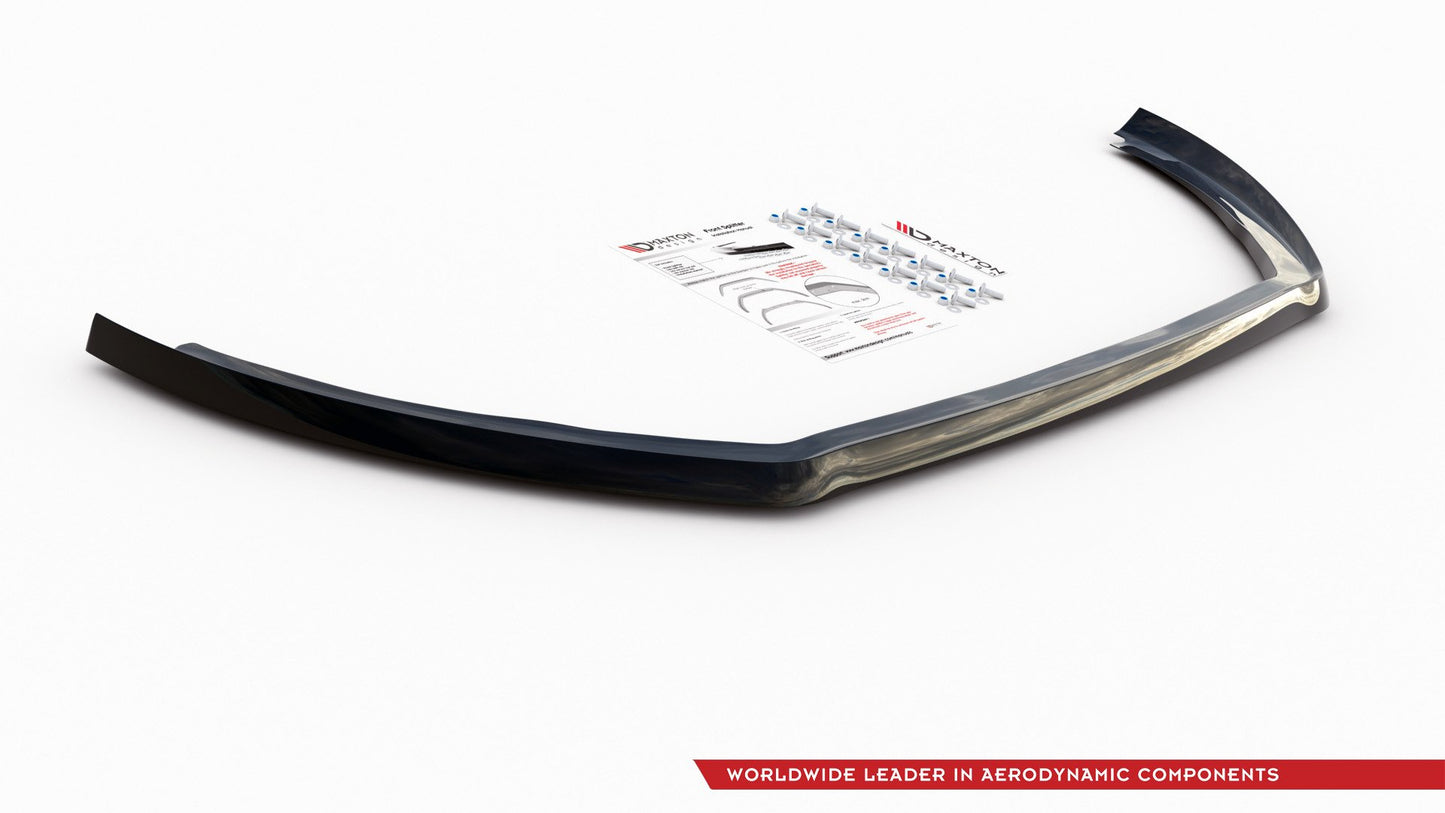 Front Ansatz V.6 für Ford Fiesta Mk8 ST / ST-Line schwarz matt