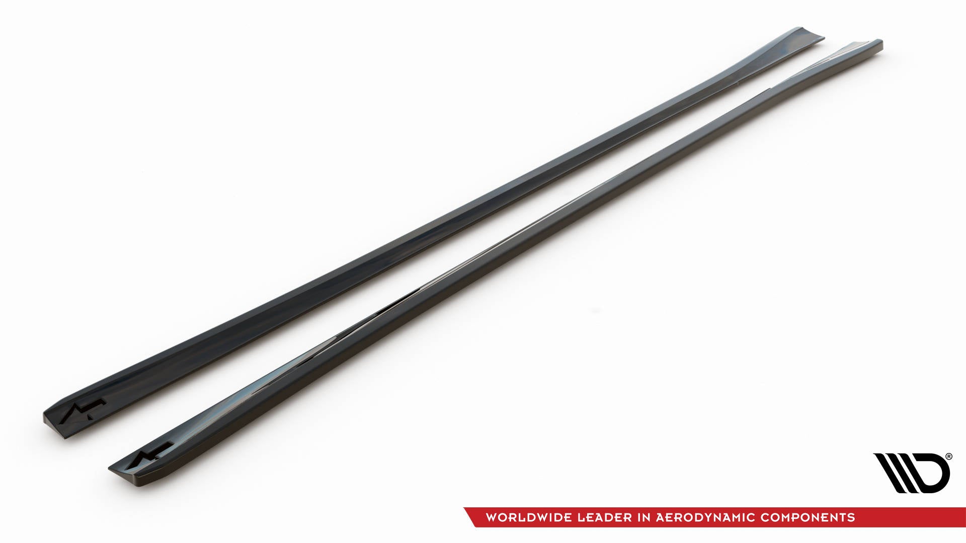 Seitenschweller Ansatz für Audi A6 C8 Carbon Look