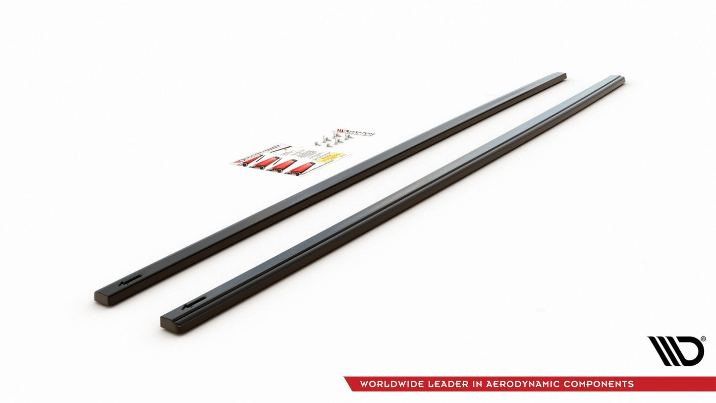 Seitenschweller Ansatz für V.2 für VW Golf 7 GTI (verengen) Carbon Look