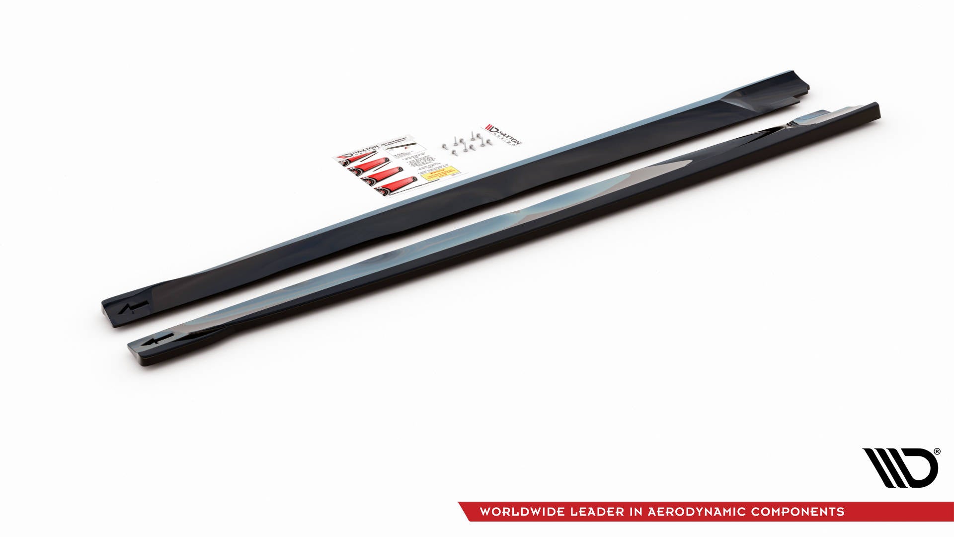 Seitenschweller Ansatz für V.1 für Nissan 370Z Nismo Facelift schwarz matt