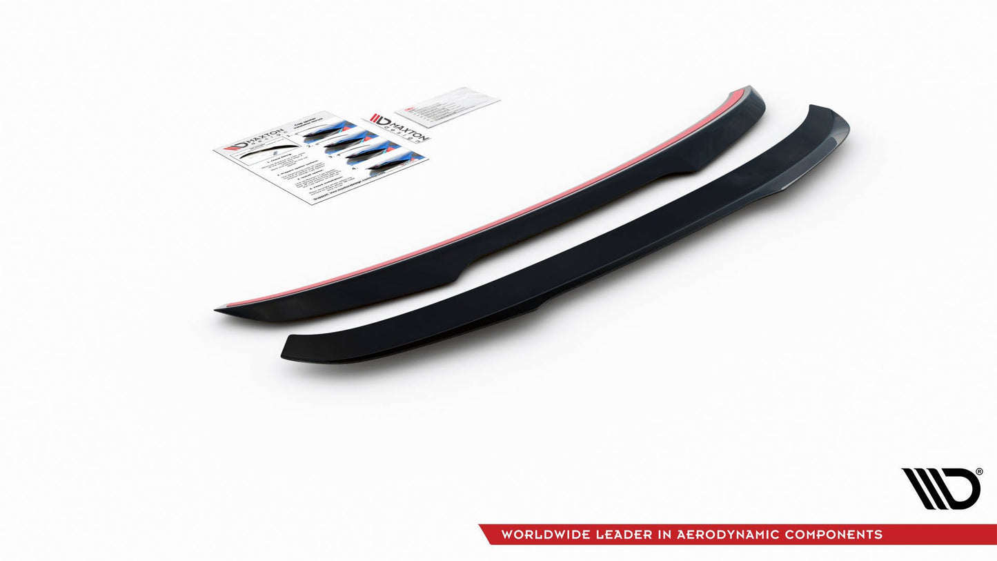 Spoiler CAP für Skoda Kamiq schwarz matt