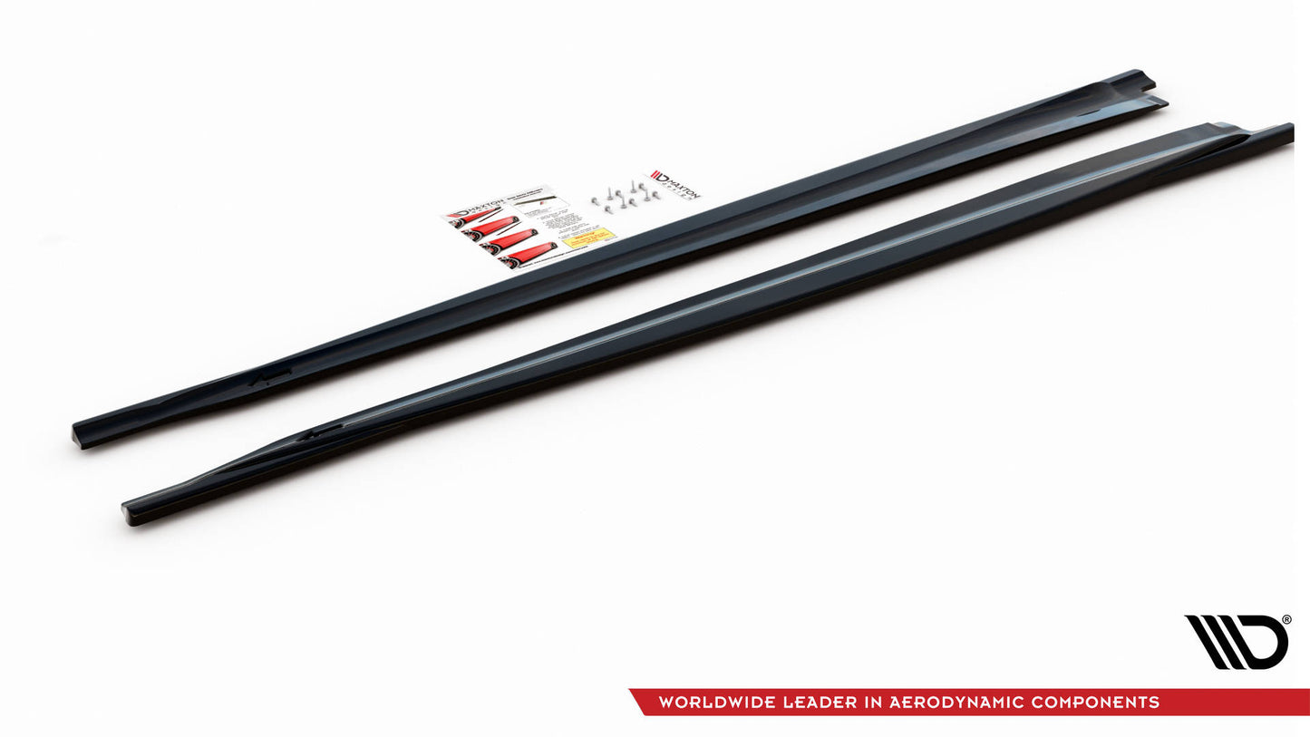 Seitenschweller Ansatz für BMW X5 M F15 Carbon Look