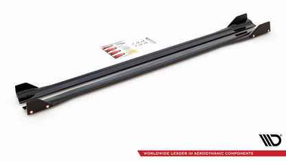 Seitenschweller Ansatz für + Flaps V.2 für Mercedes-AMG A45 S