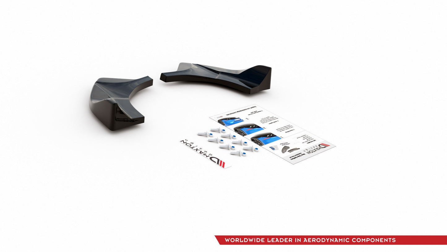 Heck Ansatz Flaps Diffusor V.2 für Ford FIesta Mk8 ST schwarz matt