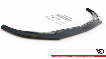 Front Ansatz V.3 für Mercedes-AMG C63 Coupe C205 Facelift schwarz matt