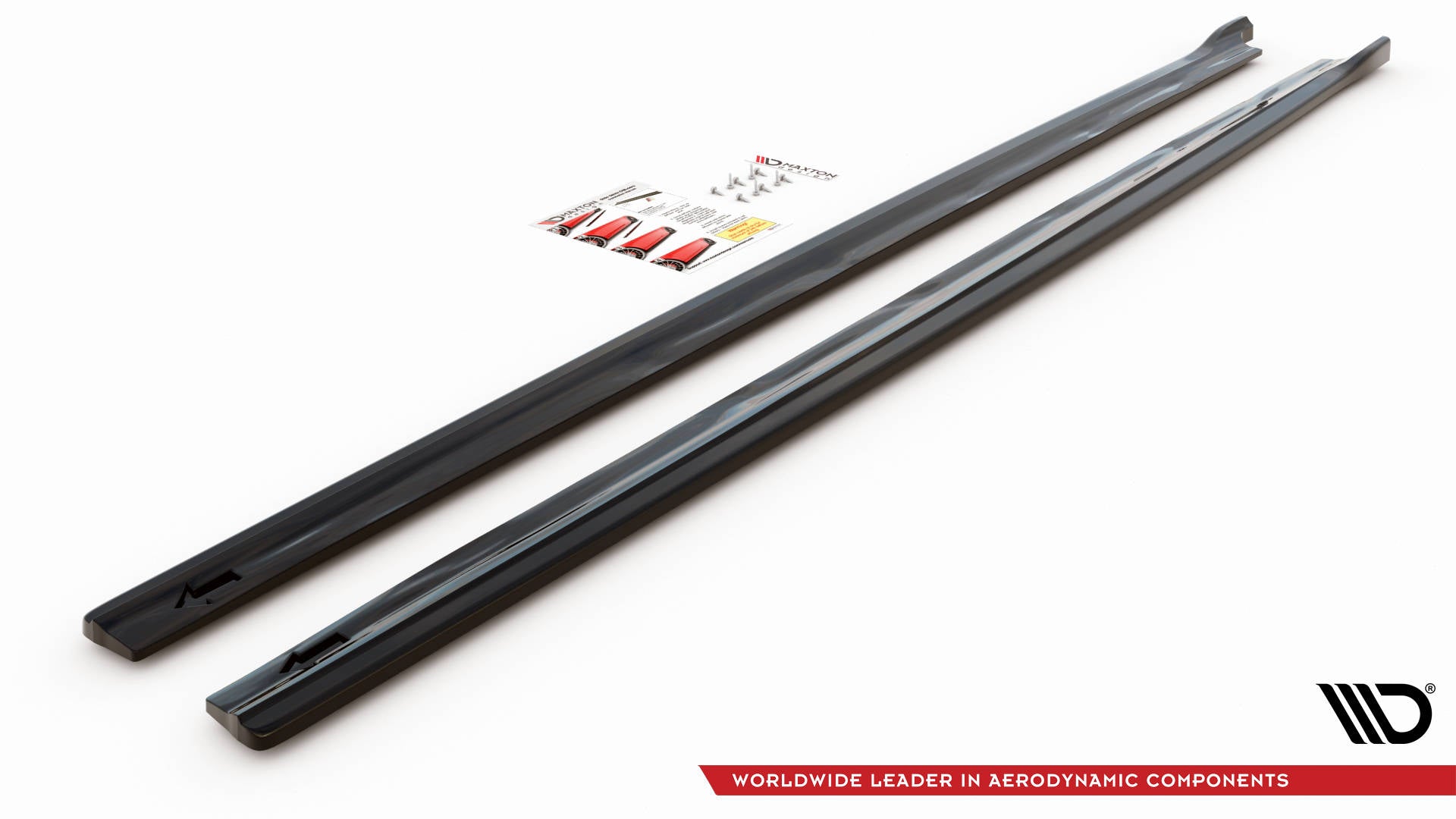 Seitenschweller Ansatz für Peugeot Partner Maxi Mk3 schwarz matt