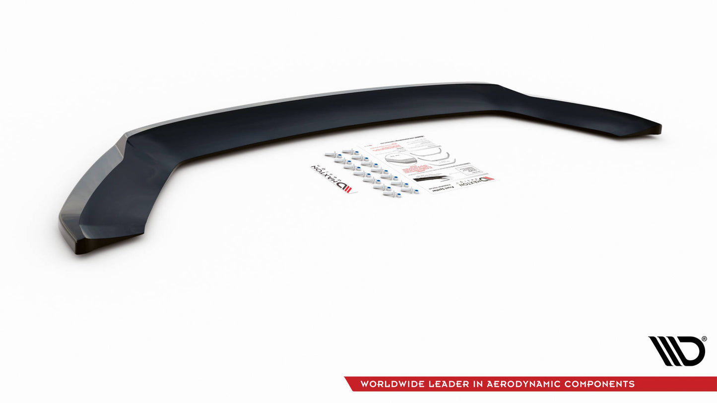 Front Ansatz V.2 für Seat Leon FR / Cupra Mk3 schwarz matt