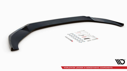 Front Ansatz V.3 für Audi A6 S-Line / S6 C8  schwarz matt
